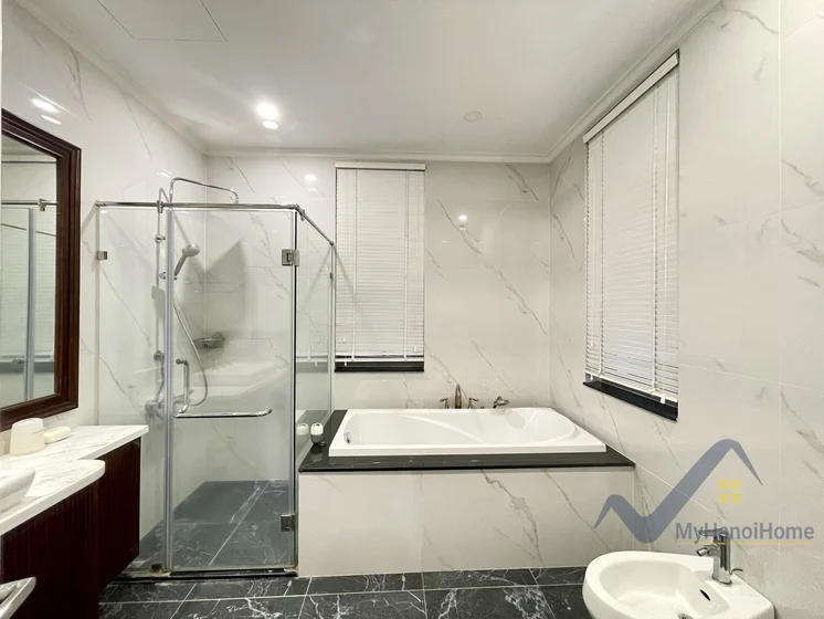 Xem ảnh 6: Ảnh 6: Cho thuê biệt thự Vinhomes The Harmony đơn lập full nội thất
