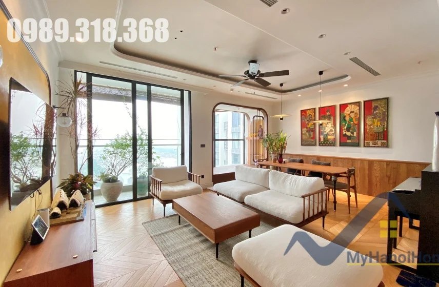 Xem ảnh 2: Ảnh 2: Cho thuê căn hộ đập thông 2PN, 2WC Vinhomes Symphony 150m2