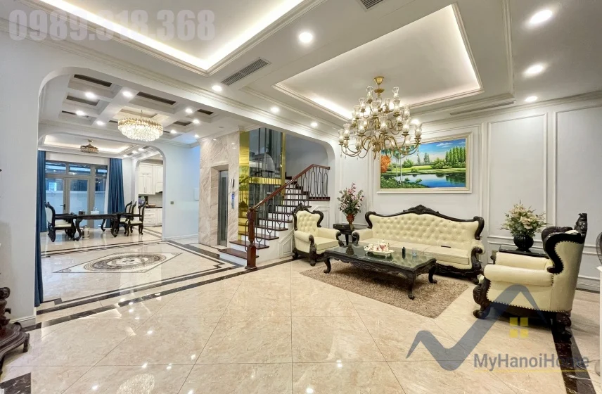 Xem ảnh 2: Ảnh 2: Cho thuê nhà song lập Harmony Nguyệt Quế, full đồ, có thang máy