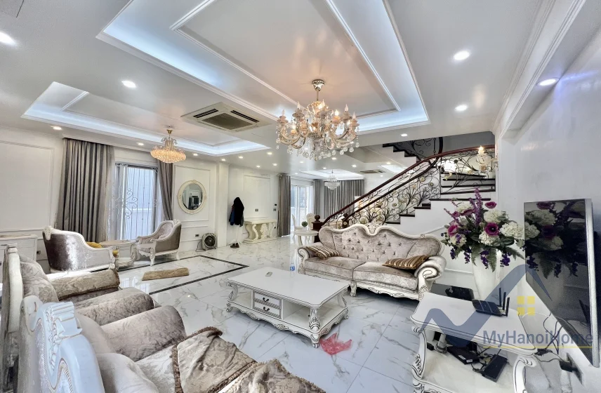Xem ảnh 10: Ảnh 10: Cho thuê nhà Vinhomes Riverside Long Biên, 4PN đủ nội thất