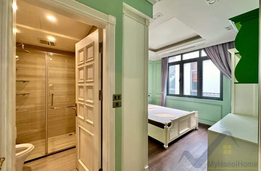 Xem ảnh 4: Ảnh 4: Cho thuê Vinhomes Harmony nhà liền kề 4 phòng ngủ khép kin