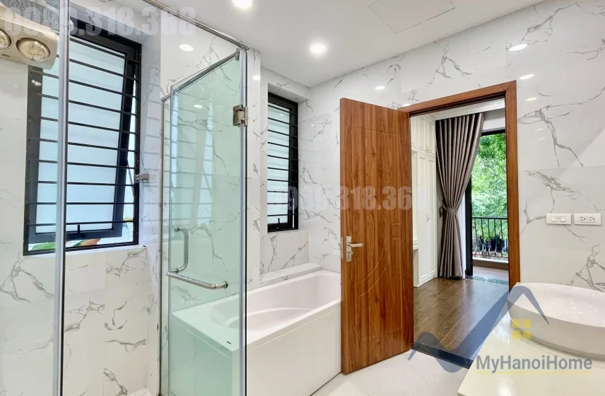 Xem ảnh 4: Ảnh 4: Cho thuê Vinhomes Riverside biệt thự song lập hoàn thiện mới