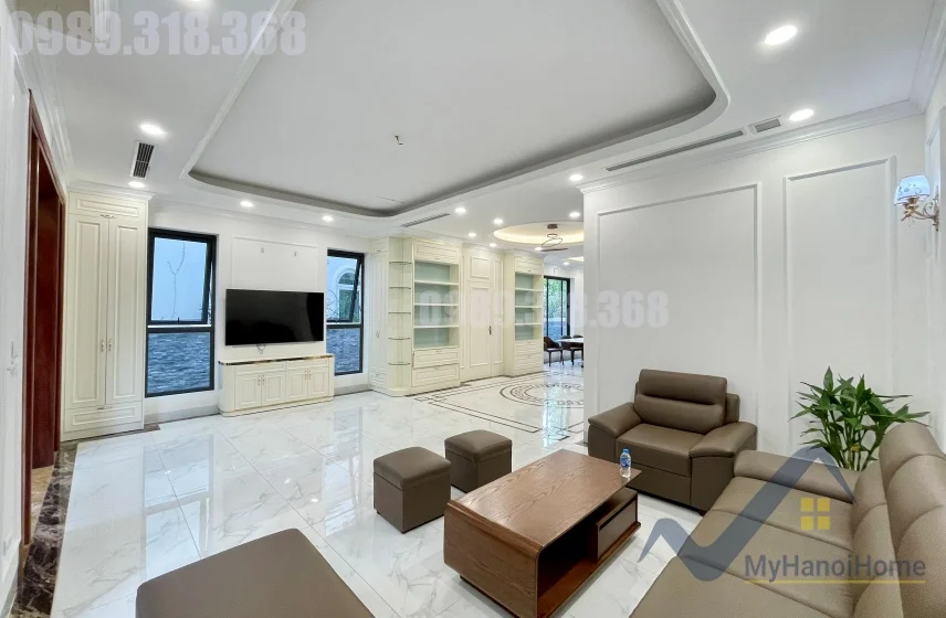 Xem ảnh 13: Ảnh 13: Cho thuê Vinhomes Riverside biệt thự song lập hoàn thiện mới