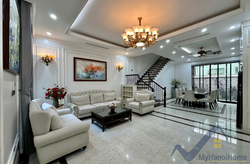 Liền kề Vinhomes Harmony cho thuê trang bị full nội thất 1