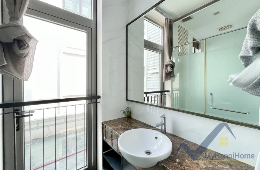 Xem ảnh 13: Ảnh 13: Nhà liền kề tại KĐT Vinhomes The Harmony cho thuê đủ đồ
