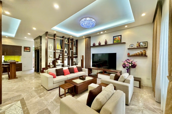 Cho thuê biệt thự song lập Vinhome Riverside view vườn Hoa