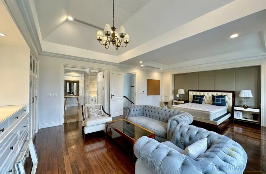 Xem ảnh 16: Ảnh 16: Thuê biệt thự đơn lập Vinhomes Riverside đủ nội thất 5PN