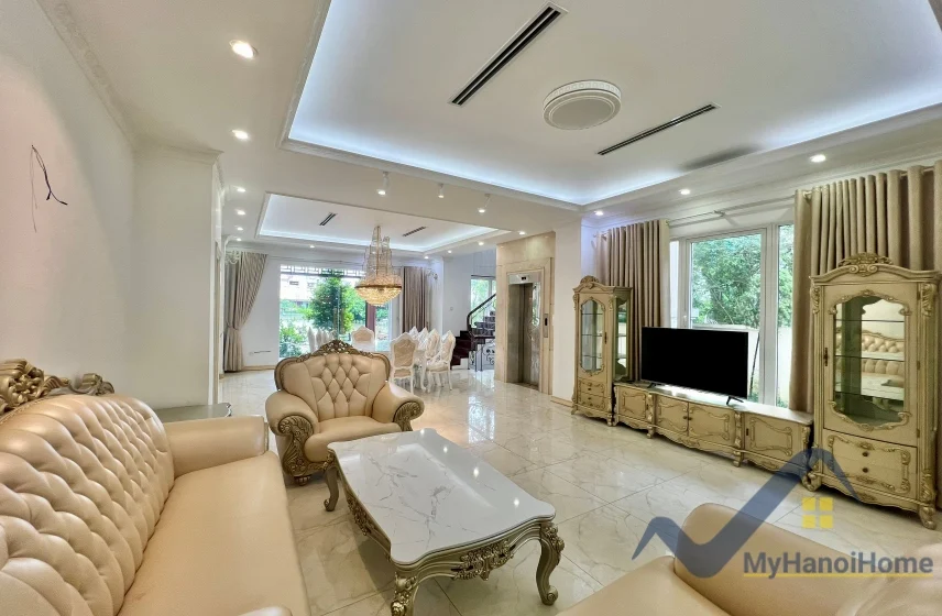 Xem ảnh 13: Ảnh 13: Thuê biệt thự đơn lập Vinhomes Riverside phong cách tân cổ điển
