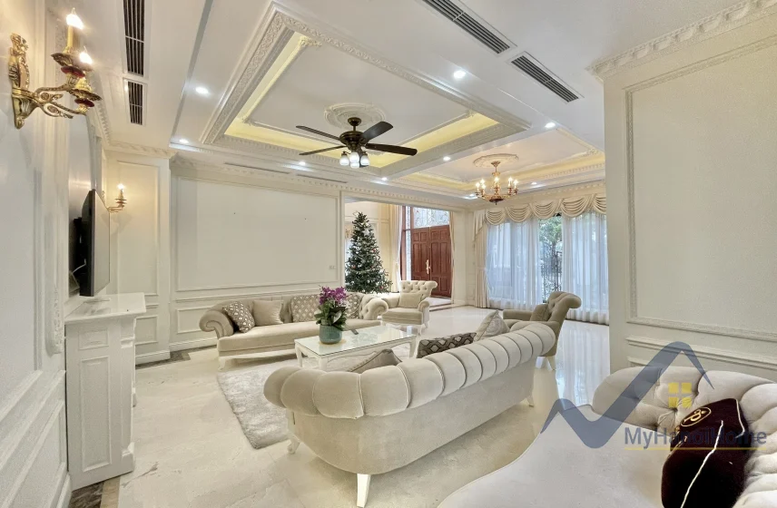 Xem ảnh 13: Ảnh 13: Thuê biệt thự Hoa Lan Vinhomes Riverside căn đơn lập full đồ