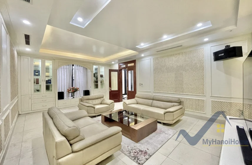 Xem ảnh 23: Ảnh 23: Thuê biệt thự Hoa Lan Vinhomes Riverside căn đơn lập full đồ