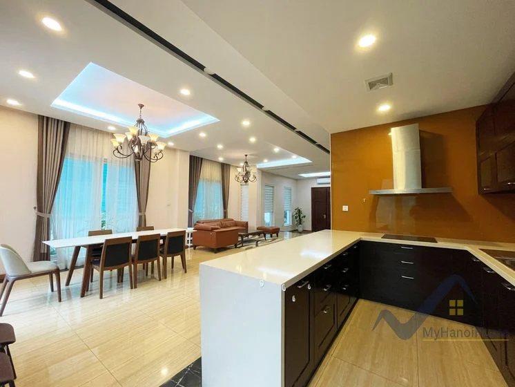 Xem ảnh 16: Ảnh 16: Thuê biệt thự song lập Vinhome Riverside đã hoàn thiện nội thất