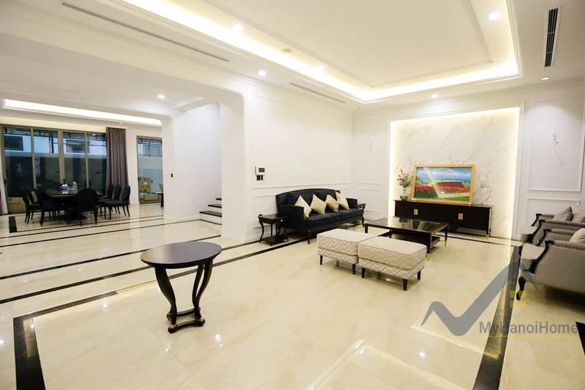 Xem ảnh 2: Ảnh 2: Thuê biệt thự song lập Vinhomes Harmony đã hoàn thiện full nội thất