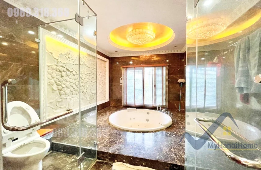Xem ảnh 10: Ảnh 10: Thuê biệt thự Vinhomes Riverside full nội thất, phòng xông hơi