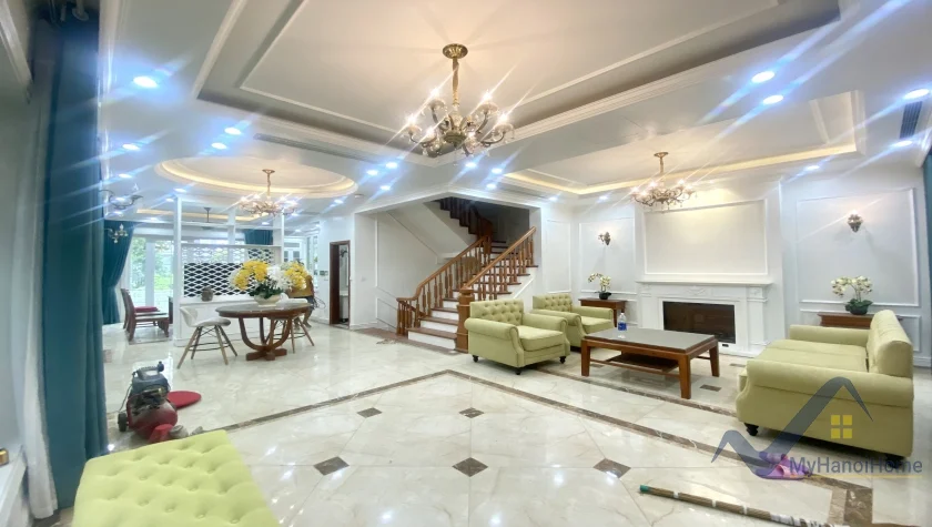 Xem ảnh 13: Ảnh 13: Thuê biệt thự Vinhomes Riverside song lập mới hoàn thiện