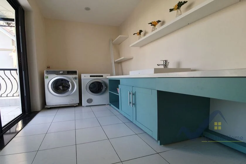 Xem ảnh 11: Ảnh 11: Thuê song lập Vinhomes Riverside Long Biên full nội thất