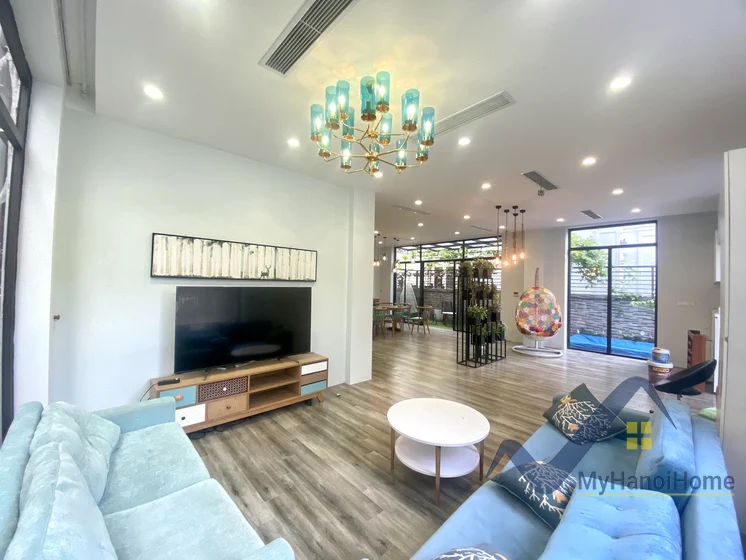 Xem ảnh 16: Ảnh 16: Thuê song lập Vinhomes Riverside Long Biên full nội thất