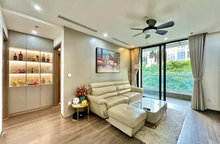 Căn hộ 2PN 2WC tại Symphony cho thuê đầy đủ nội thất