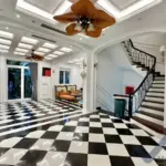 Xem ảnh 3: Ảnh 3: Biệt thự sân vườn Vinhomes Riverside cho thuê khu Hoa Sữa