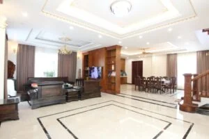 Ảnh VH291: Bán biệt thự đơn lập Vinhomes Riverside hoàn thiện full nội thất