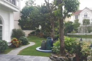 Biệt thự đơn lập cho thuê Vinhome Riverside, full nội thất 4PN