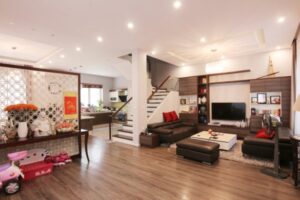 Biệt thự Vinhomes Riverside cho thuê gần công viên full đồ