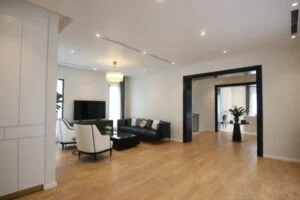 Biệt thự Vinhomes Riverside đơn lập, thiết kế hiện đại, full nội thất