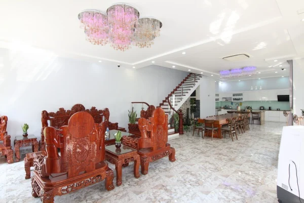 Biệt thự Vinhomes The Harmony cho thuê đủ đồ như ảnh