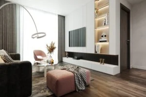 Ảnh VH339: Cho thuê 2PN 2WC căn hộ Vinhomes Symphony căn góc