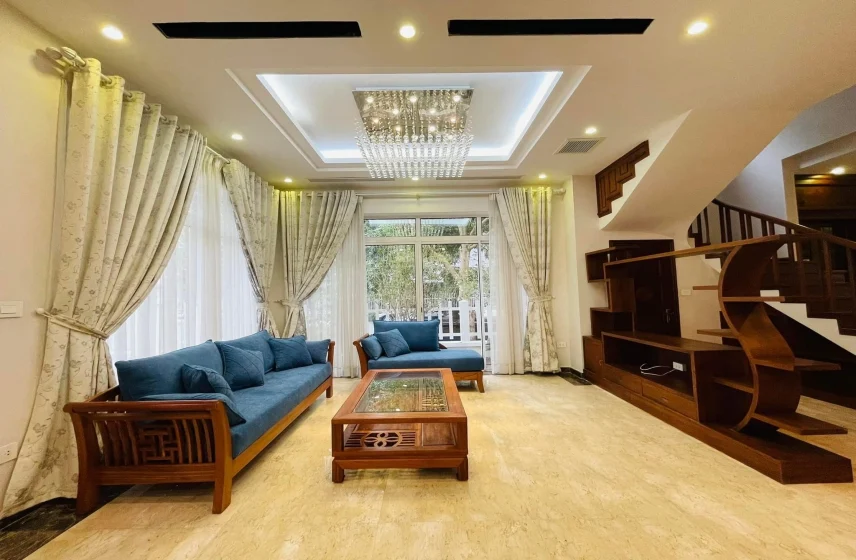 Cho thuê biệt thự đơn lập Vinhomes Riverside có tầng hầm