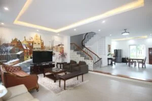 Ảnh VH225: Cho thuê biệt thự song lập Vinhomes Riverside gần bể bơi