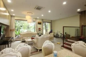Ảnh VH272: Cho thuê biệt thự Vinhomes Riverside căn song lập có tầng hầm