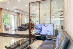 Ảnh VH397: Cho thuê biệt thự Vinhomes Riverside đủ đồ gần khu bể bơi