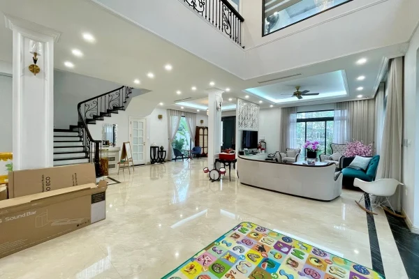 Cho thuê biệt thự Vinhomes The Harmony, căn đơn lập đủ đồ