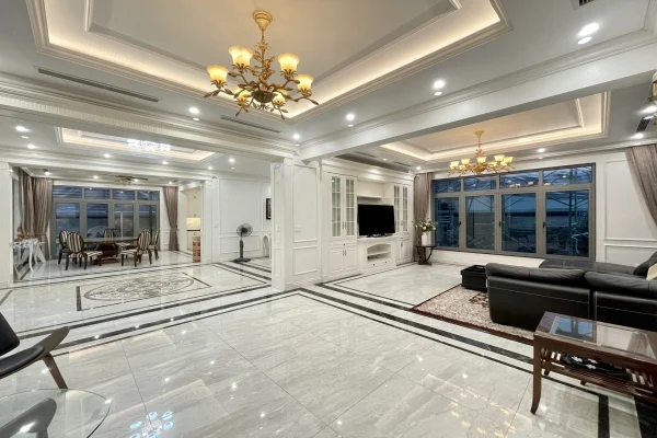 Cho thuê biệt thự Vinhomes The Harmony đơn lập full nội thất