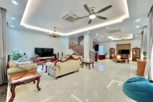 Ảnh VH483: Cho thuê song lập Vinhomes Riverside biệt thự full nội thất 5PN