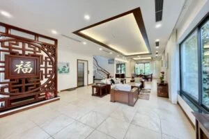 Ảnh VH442: Đơn lập Vinhomes Riverside cho thuê full nội thất vườn rộng