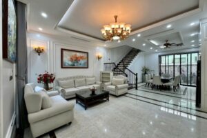 Liền kề Vinhomes Harmony cho thuê trang bị full nội thất
