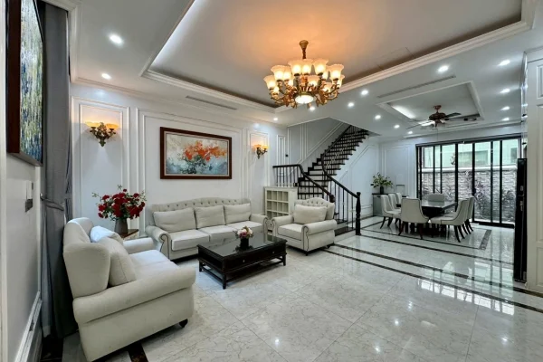 Liền kề Vinhomes Harmony cho thuê trang bị full nội thất