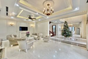 Thuê biệt thự Hoa Lan Vinhomes Riverside căn đơn lập full đồ
