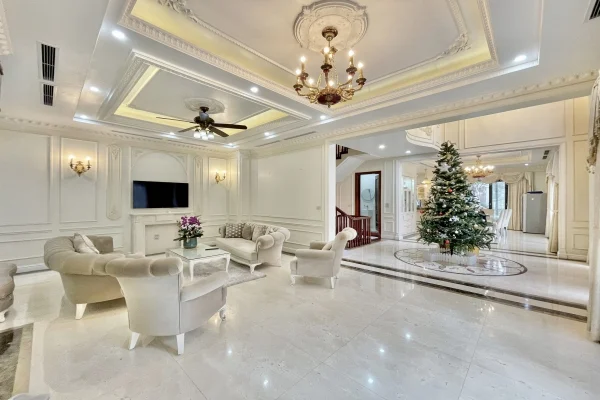 Thuê biệt thự Hoa Lan Vinhomes Riverside căn đơn lập full đồ