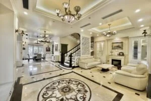 Thuê biệt thự Hoa Sữa Vinhomes Riverside full đồ, tầng hầm