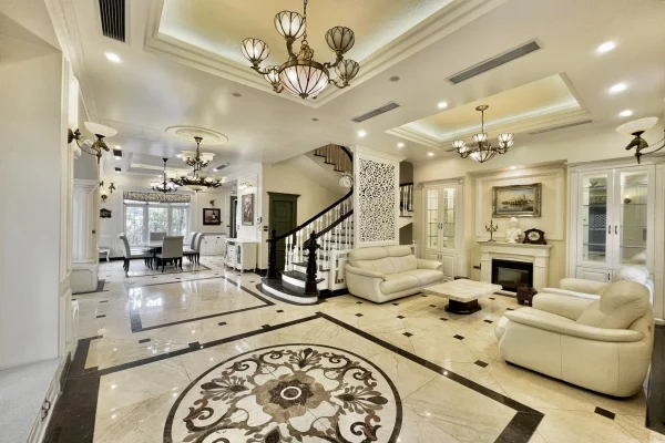 Thuê biệt thự Hoa Sữa Vinhomes Riverside full đồ, tầng hầm