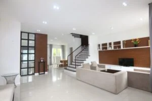 Ảnh VH243: Thuê biệt thự song lập Vinhomes Riverside có sông và sân vườn