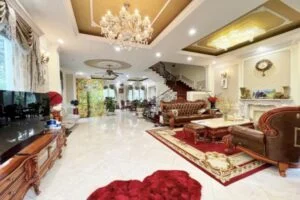 Thuê biệt thự Vinhomes Riverside full nội thất, phòng xông hơi
