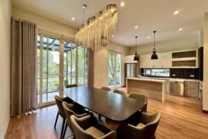 Ảnh VH133: Thuê biệt thự Vinhomes Riverside Hoa Sữa, 200m2 full nội thất