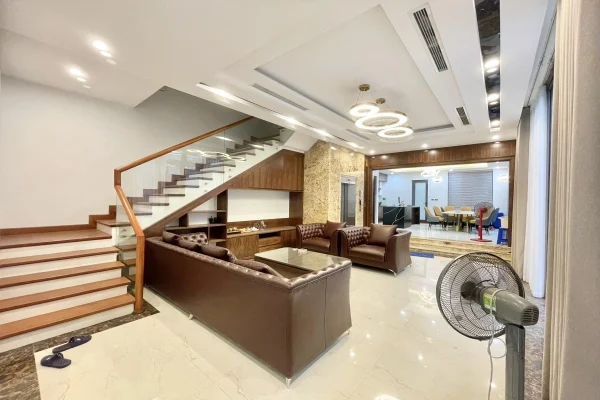 Thuê biệt thự song lập Vinhomes Harmony giai đoạn 2, full nội thất
