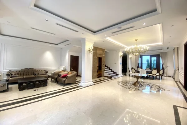 Thuê đơn lập Vinhomes Harmony Nguyệt Quế, full nội thất, có thang máy