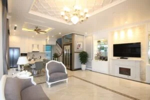 Ảnh VH240: Vinhomes Harmony biệt thự song lập cho thuê full nội thất